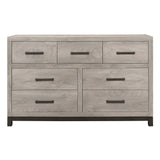 Zephyr Light Gray Dresser by Homelegance at Eve Furniture