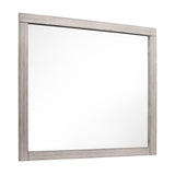 Zephyr Light Gray Mirror (Mirror Only) by Homelegance at Eve Furniture